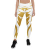 Leggings - White and Gold