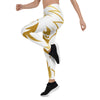 Leggings - White and Gold