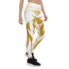 Leggings - White and Gold